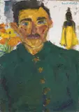 Emil Nolde, Der Jäger, 1918, Oil on canvas