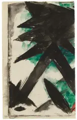 Abstrakte Baumstudie by Franz Marc, 1913, Watercolour over pencil on light paper (sketch sheet), offered Jun 2018