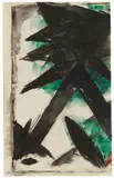 Franz Marc, Abstrakte Baumstudie, 1913, Watercolour over pencil on light paper (sketch sheet)