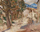 Paysage provençale by Mela Muter, Oil on canvas, sold Jun 2018
