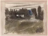 Dorf Neppermin, Ostsee by Lyonel Feininger, 1946, Watercolour and pen and ink on hand-made paper, offered Jun 2018