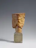 Oscar Marie Frans Jespers, Vrouwehoofd (Frauenkopf), 1929, Artificial stone, tinted (based on the marble version)