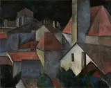 Alexander Kanoldt, Stadtbild (Klausen)