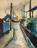 Elfriede Lohse-Wächtler, Neben dem Bahngelände
