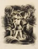 Richard Ziegler, Untitled (Italienisches Mädchen mit Früchteschale)