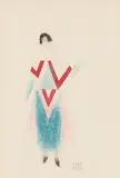 Sonia Delaunay, Projet de Robe