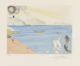 Après 50 ans de Surréalisme by Salvador Dalí, 1974, Portfolio comprising 12 colour etchings with pochoir on wove paper with watermark "BFK RIVES FRANCE" and embossed stamp , sold Jun 2018