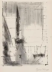 Gelmeroda by Lyonel Feininger, 1955, Lithographie auf Velin, sold Jun 2018