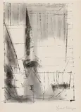 Lyonel Feininger, Gelmeroda, 1955, Lithograph on wove paper