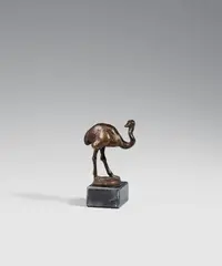 Strauß by August Gaul, 1915, Bronze, sold Jun 2018