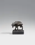 Ziege, sich kratzend by August Gaul, 1915, Bronze, offered Jun 2018