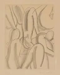 Circé by Henri Matisse, 1935, Etching on firm chamois-coloured and slightly textured Arches laid paper with watermark "ARCHES" [truncated], sold Jun 2018