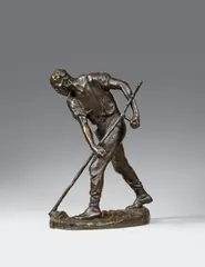 Constantin Meunier, Le Faucheur, 1892, Bronze