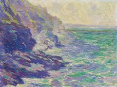 Willy Schlobach, Landschaft am Meer, 1904, Oil on panel, mounted on card and panel