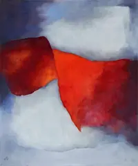 Komposition by Otto Ritschl, 1973, Oil on canvas, sold Jun 2018
