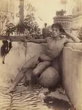 Untitled by Wilhelm von Gloeden, 1895-98, Albumen print, sold Jun 2018