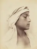 Achmed by Wilhelm von Gloeden, c. 1895, Albumen print, printed, sold Jun 2018