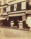 Eugène Atget, Au Mortier d'Or, 44 Rue des Lombards, c. 1900, Albumen print