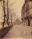 Eugène Atget, Quai d'Orléans, Ile Saint-Louis