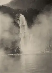 Milford Sound, New Zealand by Emil Otto Hoppé, 1930s, Vintage gelatin silver print, offered Jun 2018