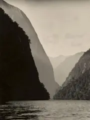 Dusky Sound, New Zealand by Emil Otto Hoppé, 1930s, Vintage gelatin silver print, sold Jun 2018