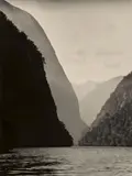 Dusky Sound, New Zealand by Emil Otto Hoppé, 1930s, Vintage gelatin silver print, sold Jun 2018