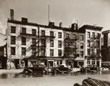 West Street Row III, 115 - 118 by Berenice Abbott, 1938, Vintage gelatin silver print, offered Jun 2018