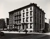 Fifth Avenue Houses # 4, 6, 8 by Berenice Abbott, 1936, Vintage or early gelatin silver print, offered Jun 2018