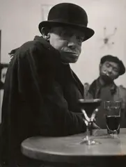 Robert Doisneau, Coco, 1952, Vintage ferrotyped gelatin silver print