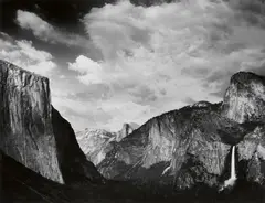 Robert Werling, Yosemity Valley, 1980, Gelatin silver print, printed