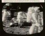 Nasa, On the Moon: Gene Cernan and Jack Schmitt ready equipment (CBS NEWS PHOTO)