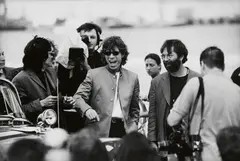 Abe Frajndlich, Mick Jagger, "Bridges to Babylon" Tour, Brooklyn, NY, 1997, Gelatin silver print