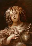 attributed to Thomas Willeboirts called Bosschaert, The Christ Child with a Globe, Oil on panel
