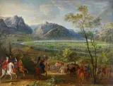 The Taking of the Château de Joux by Adam Frans van der Meulen, Oil on canvas (relined), offered May 2018