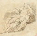 French School 18th century, The Scholar