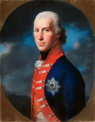 attributed to Johann Heinrich Schröder, Portrait of Crown Prince Frederick William III of Prussia, Pastel on card