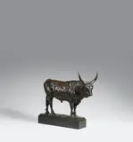 Louis Tuaillon, Ungarischer Stier, Circa 1911, Bronze sculpture