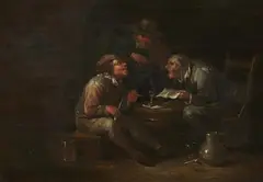 Egbert van Heemskerck the Elder, Peasants Making Merry, Oil on panel