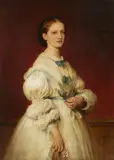 Eduard Bendemann, Portrait of the Painter's Daughter Marie Euler, Oil on panel