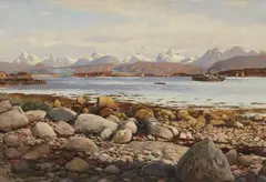Spitzbergen by Themistokles von Eckenbrecher, Oil on canvas, sold Mar 2018
