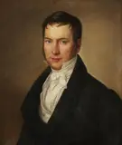 Ernst Carl Thelott, Portrait of Philipp Wilhelm Valentin Stricker, Oil on canvas (relined)