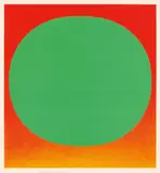 Rupprecht Geiger, Colour in the round, 1969, 9 colour silkscreens on card and text sheet. Each