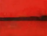 Otto Piene, Es brennt, 2009, Oil and smoke on canvas