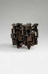 Free Form by Harry Bertoia, Around 1964, Bronze with reddish-brown patina. Approx, offered Dec 2017