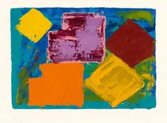 Hoyland, Untitled, 1980, Acrylic on paper