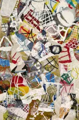 Jan Voss, Untitled, 1991, Oil, collaged, on canvas