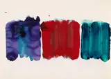 Untitled (SF79-885) by Sam Francis, 1979, Acrylic on paper, sold Dec 2017