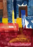 Times Square by Rainer Fetting, 1992, Oil on canvas, offered Dec 2017
