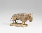 Markus Lüpertz, Taurus, Plaster, painted. Approx