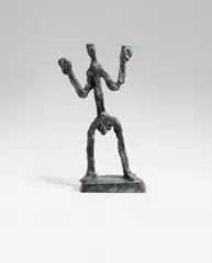 A. R. Penck, Elbblick, 1994, Bronze with black-green patina